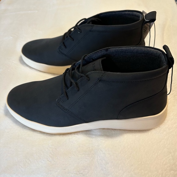 NWT Izod Men’s Palmer Chukka Boots in Black Size 13 - Picture 3 of 8